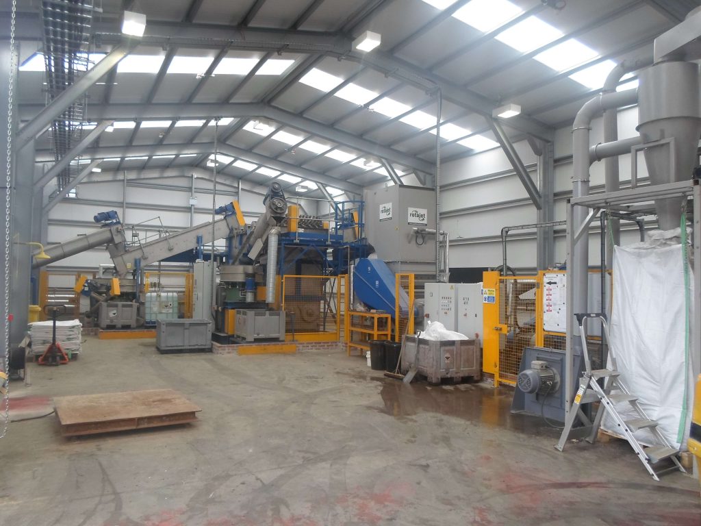 lead acid battery recycling plant