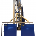 zigzag with a double bagging station